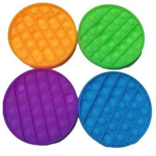 Pop It Glow In The Dark Assorted Colors Circle - Toyworld