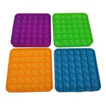 Pop It Glow In The Dark Assorted Colors Square - Toyworld