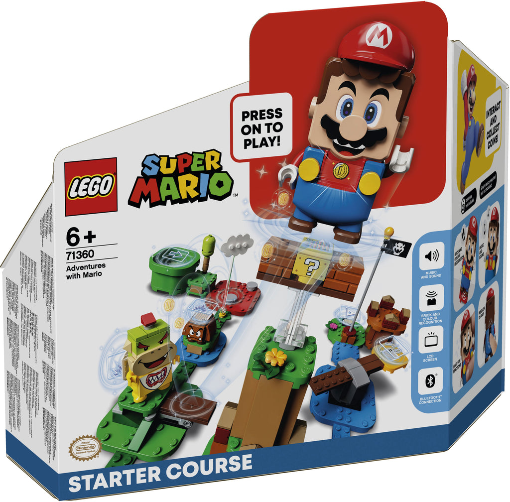 Lego Super Mario Adventures With Mario Starter Course - Toyworld