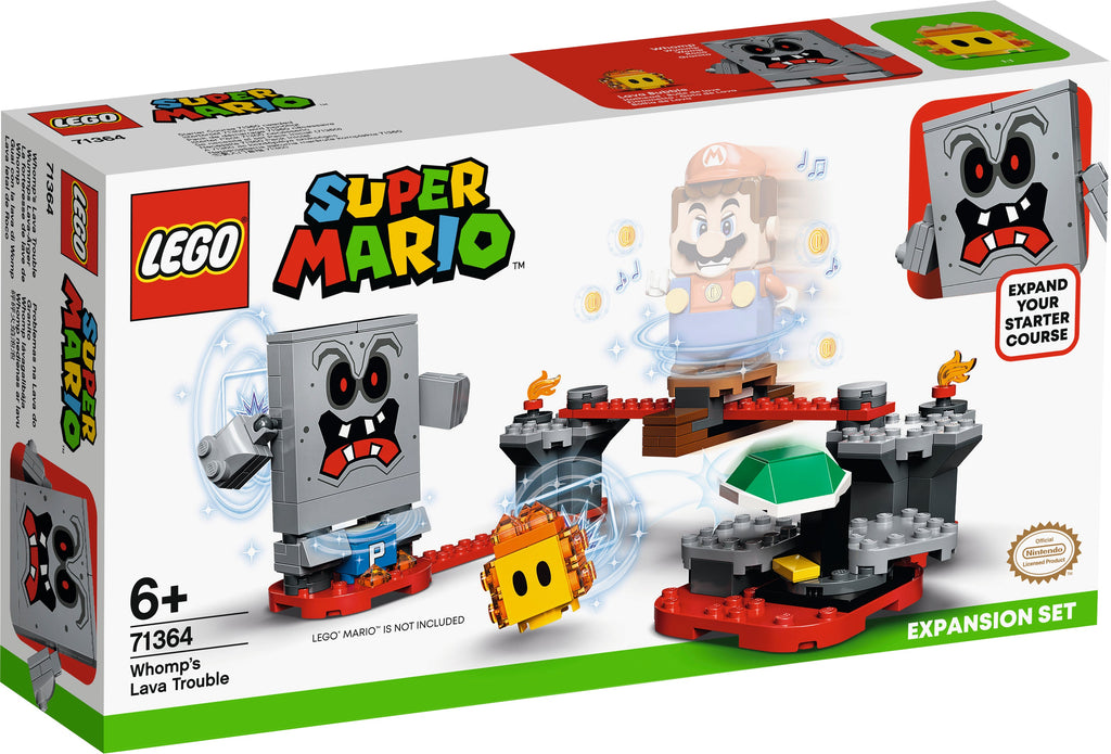 Lego Super Mario Whomps Lava Trouble Expansion - Toyworld