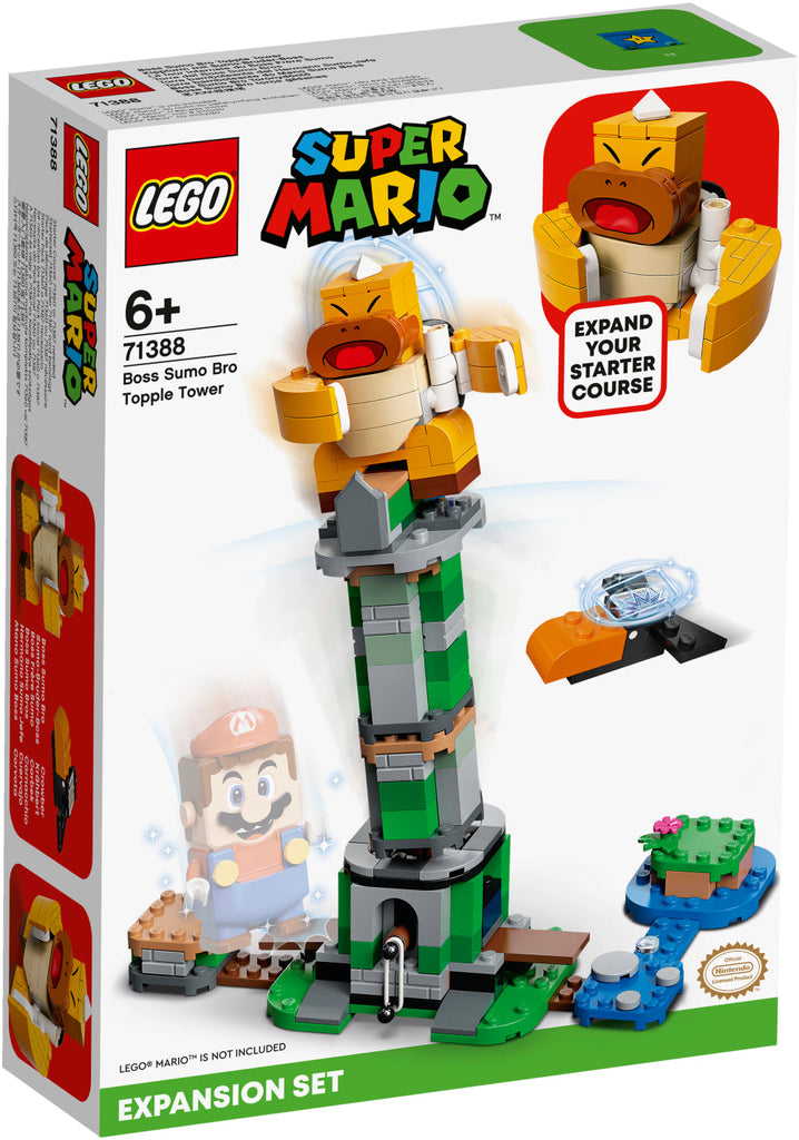 Lego Super Mario Boss Sumo Bro Topple Tower Expansion Set | Toyworld