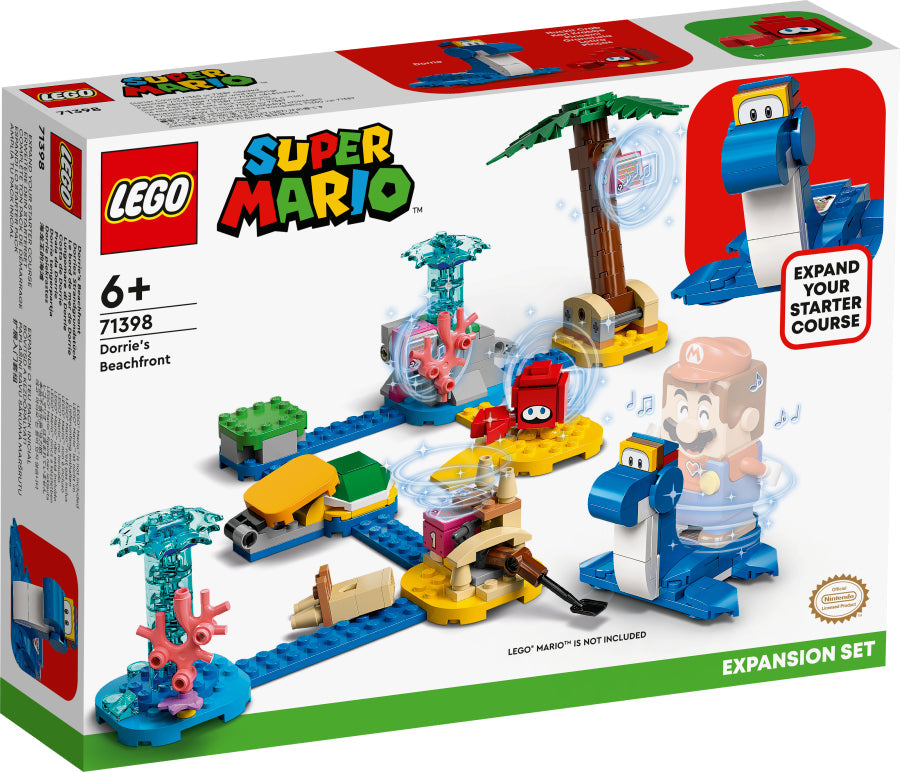 LEGO 71398 SUPER MARIO DORRIES BEACHFRONT EXPANSION SET