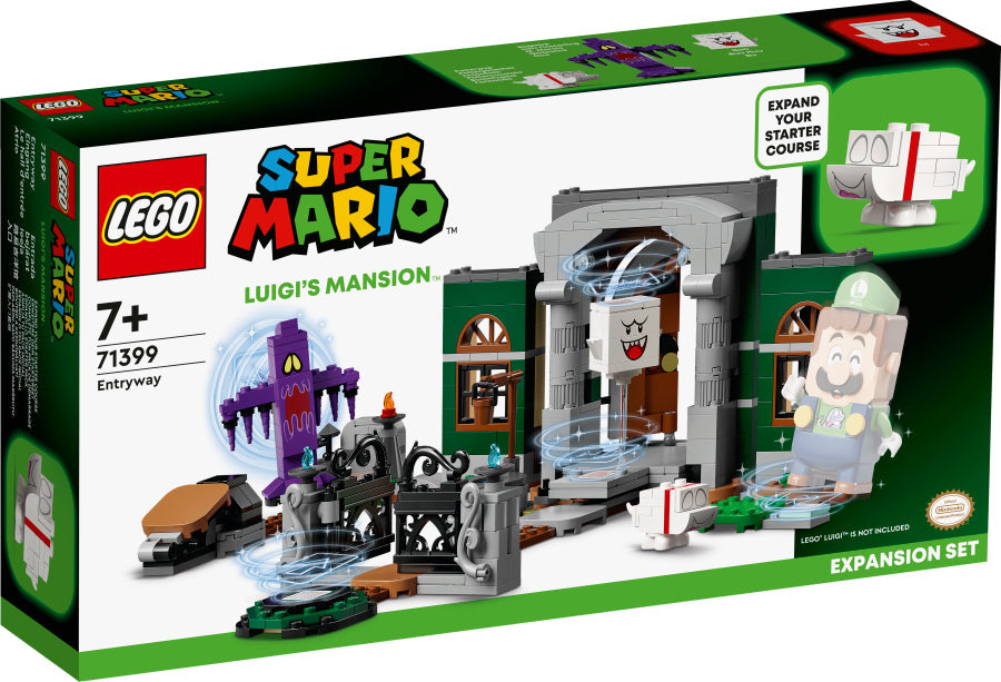 LEGO 71399 SUPER MARIO LUIGIS MANSION ENTRYWAY EXPANSION SET