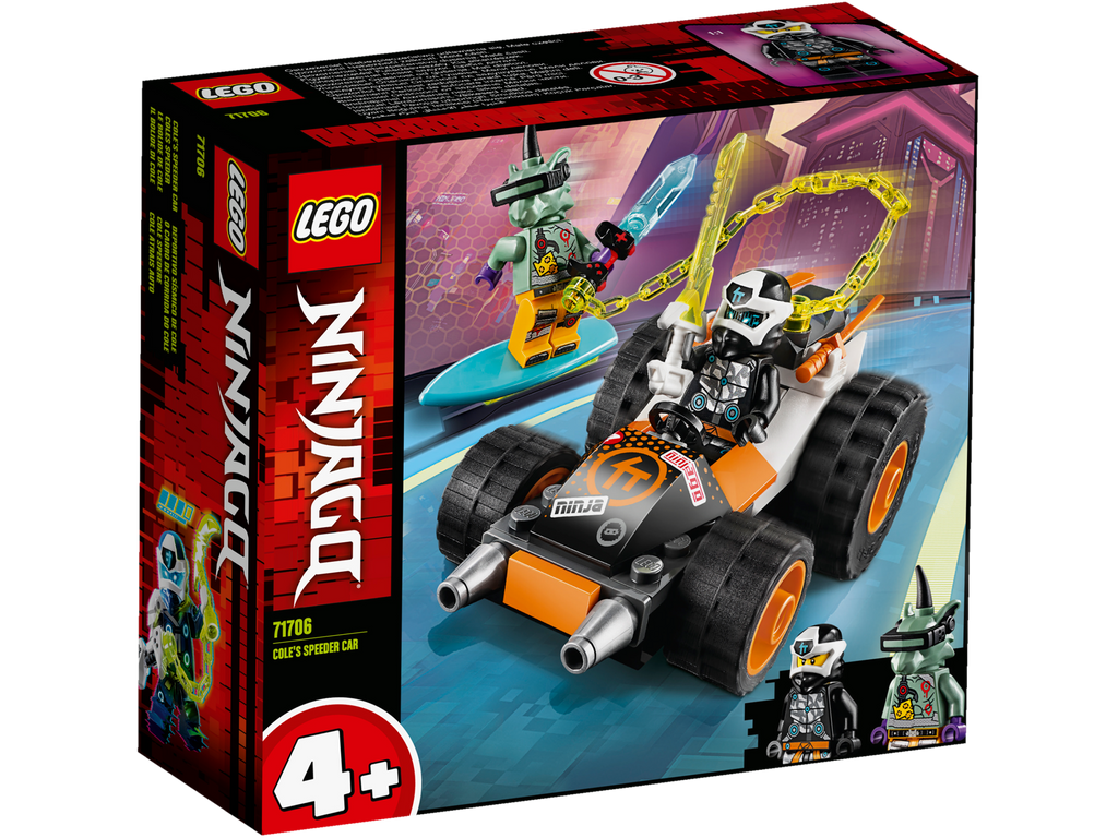 Lego Ninjago Cole's Speeder Car | Toyworld