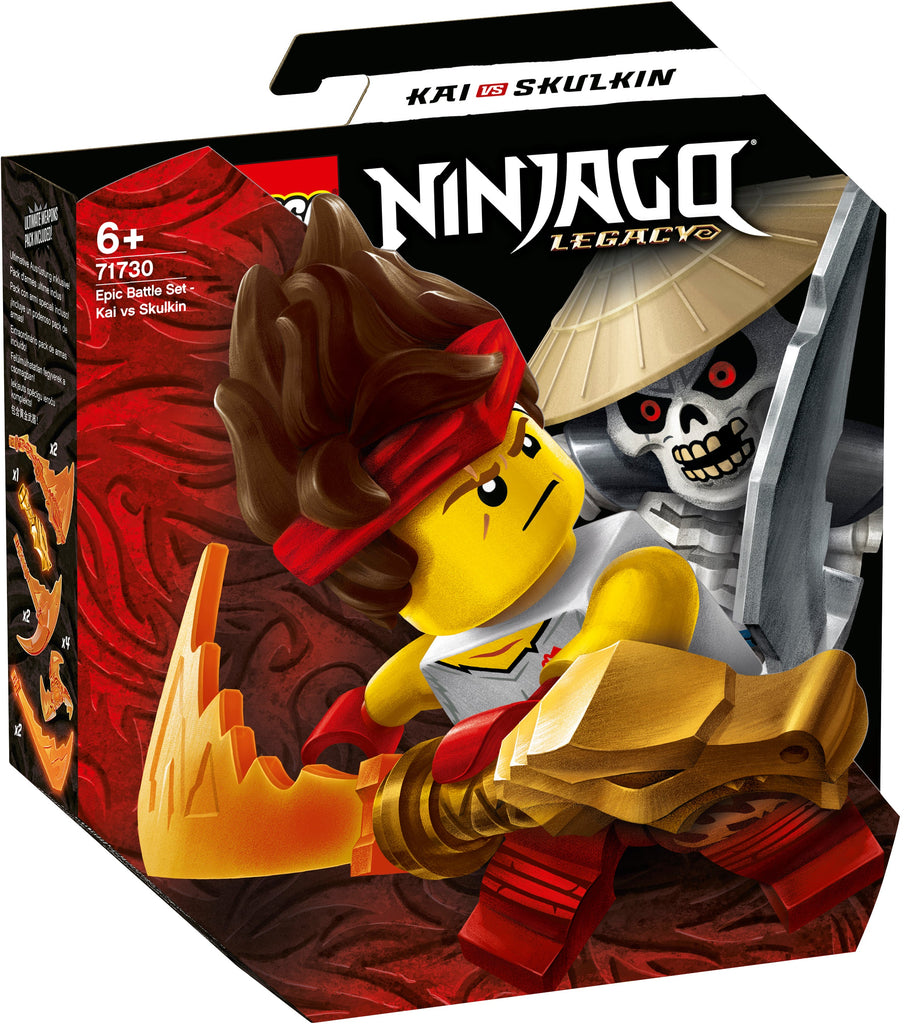 Lego Ninjago Epic Battle Set Kai Vs Skulkin - Toyworld