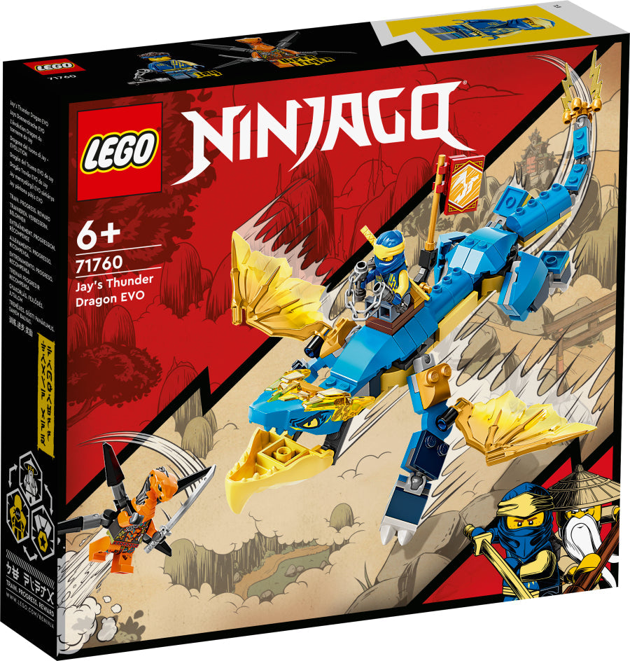 LEGO 71760 NINJAGO JAYS THUNDER DRAGON EVO