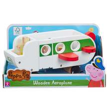 Peppa Pig Wooden Aeroplane & Figure | Toyworld