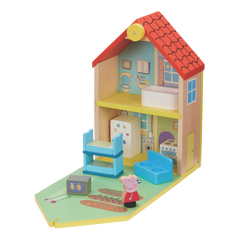 Peppa Pig Wooden Family Home Img 1 | Toyworld