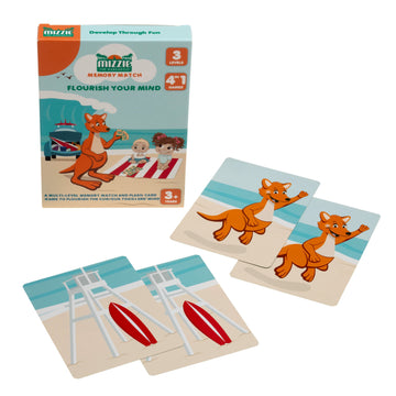 Mizzie The Kangaroo Mizzie Memory Match Cards - Toyworld