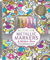 Kaleidoscope Metallic Markers & Glitter Pens - Toyworld