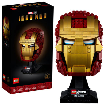 Lego Marvel Iron Man Helmet - Toyworld