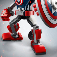 Lego Marvel Avengers Captain America Mech Armour Img 6 - Toyworld