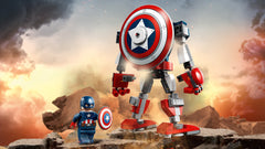 Lego Marvel Avengers Captain America Mech Armour Img 4 - Toyworld