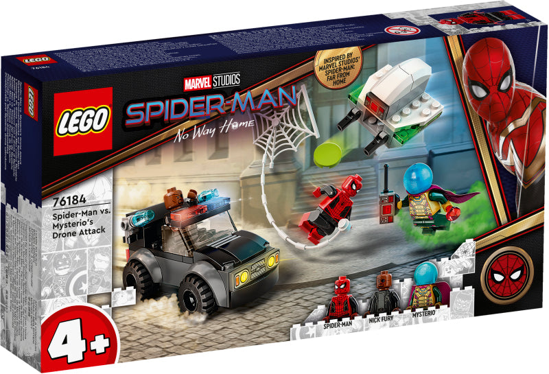 Lego Spider-Man Vs. Mysterios Drone Attack | Toyworld