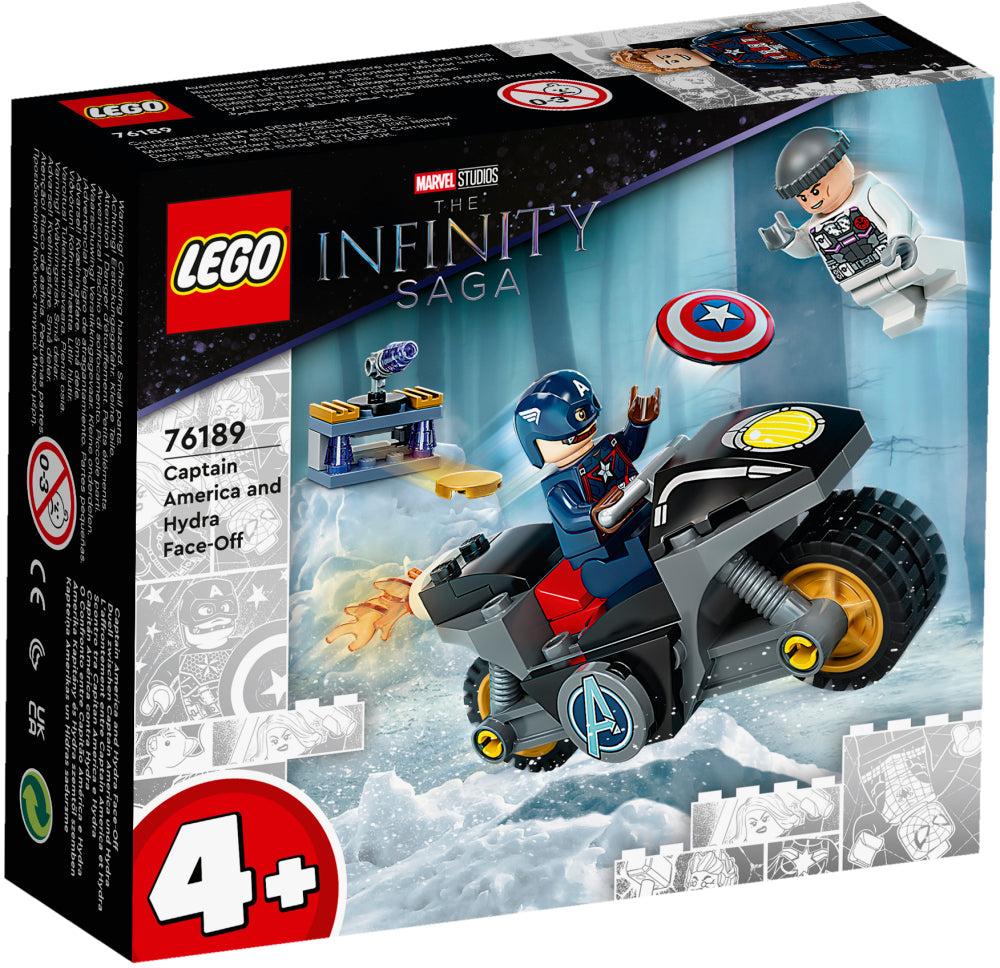 Lego Marvel Captain America And Hydra Face Off | Toyworld