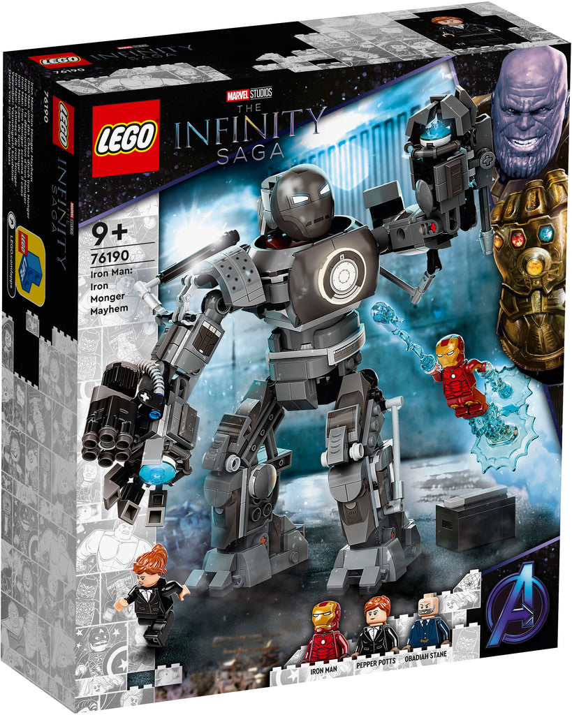 Lego Marvel Iron Man Iron Monger Mayhem | Toyworld