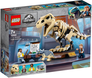 Lego Jurassic World T Rex Dinosaur Fossil Exhibition | Toyworld