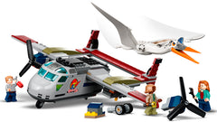 LEGO 76947 JURASSIC WORLD QUETZALCOATLUS PLANE AMBUSH