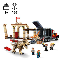 LEGO 76948 JURASSIC WORLD T. REX & ATROCIRAPTOR DINOSAUR BREAKOUT