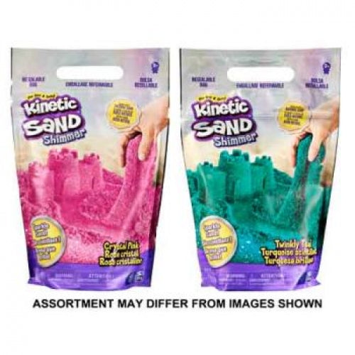 Kinetic Sand Shimmer Bag Crystal Pink - Toyworld