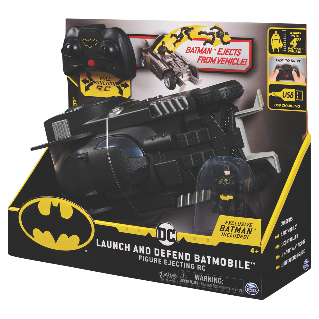 Batman Rc Launch & Defend Batmobile - Toyworld