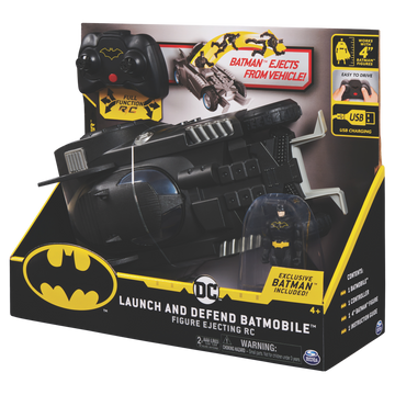 Batman Rc Launch & Defend Batmobile - Toyworld