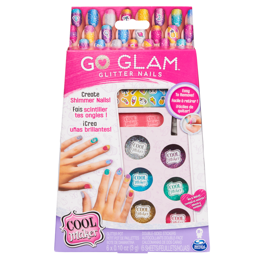 Cool Maker Go Glam Glitter Nails - Toyworld