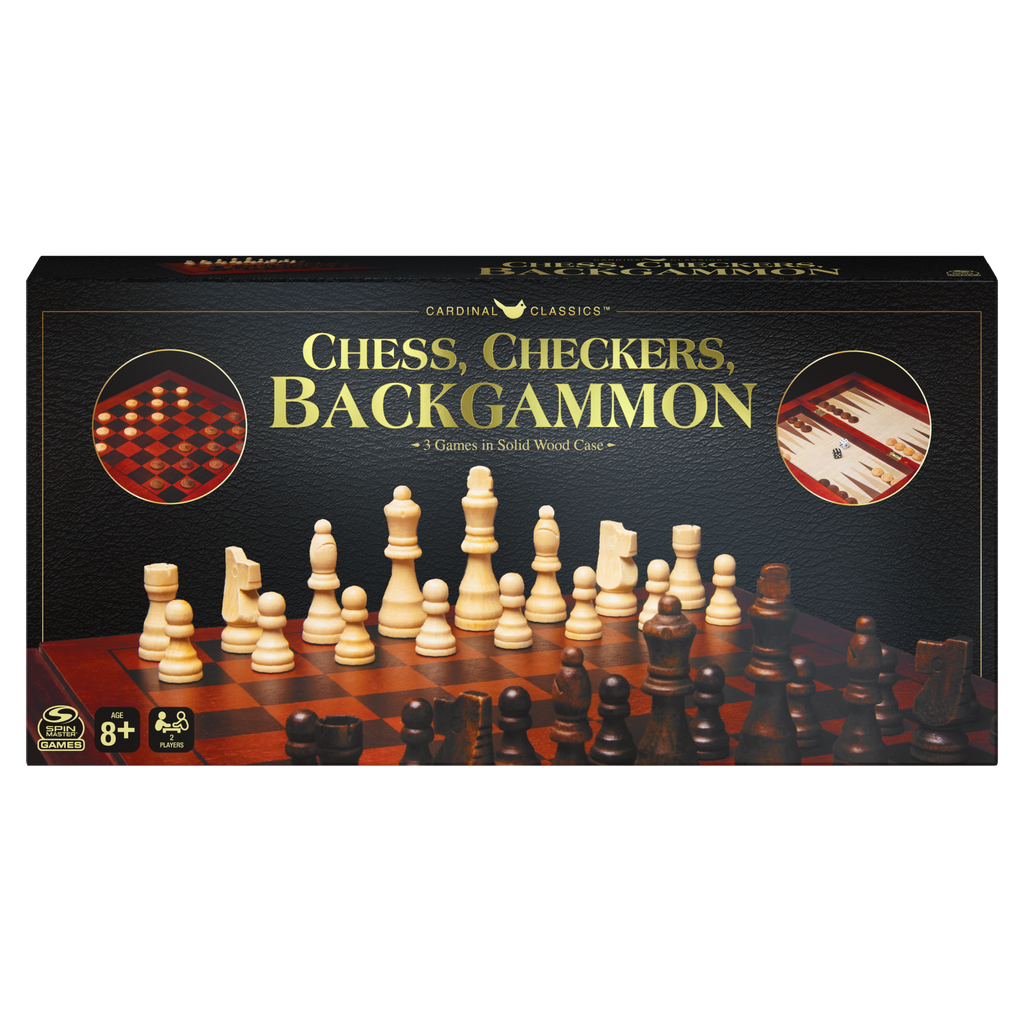 Cardinal Chess Checkers & Backgammon | Toyworld