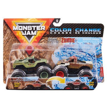 Monster Jam Color Change Soldier Fortune & Zombie | Toyworld