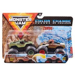 Monster Jam Color Change Soldier Fortune & Zombie | Toyworld