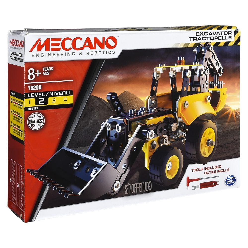 Meccano Construction Excavator - Toyworld