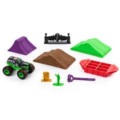 Monster Jam Monster Dirt Deluxe Set Grave Digger Img 1 - Toyworld