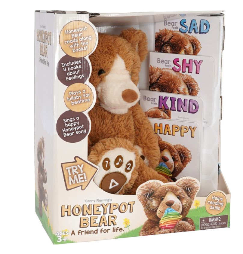 Honeypot Talking Bear - Toyworld