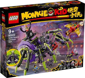 Lego Monkie Kid Spider Queens Arachnoid Base - Toyworld