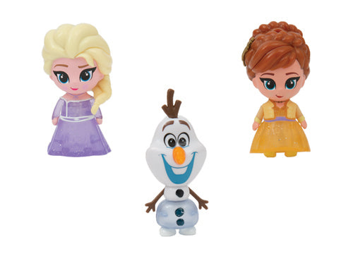 Frozen 2 Mini Glow Doll Figures 3 Pack - Toyworld