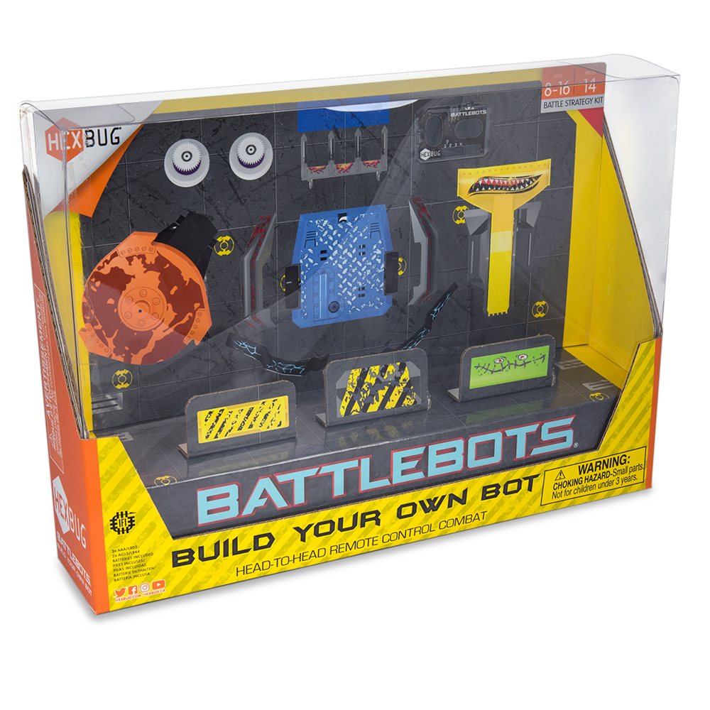 Hexbug Battle Bots Build Your Own Bot Blue - Toyworld