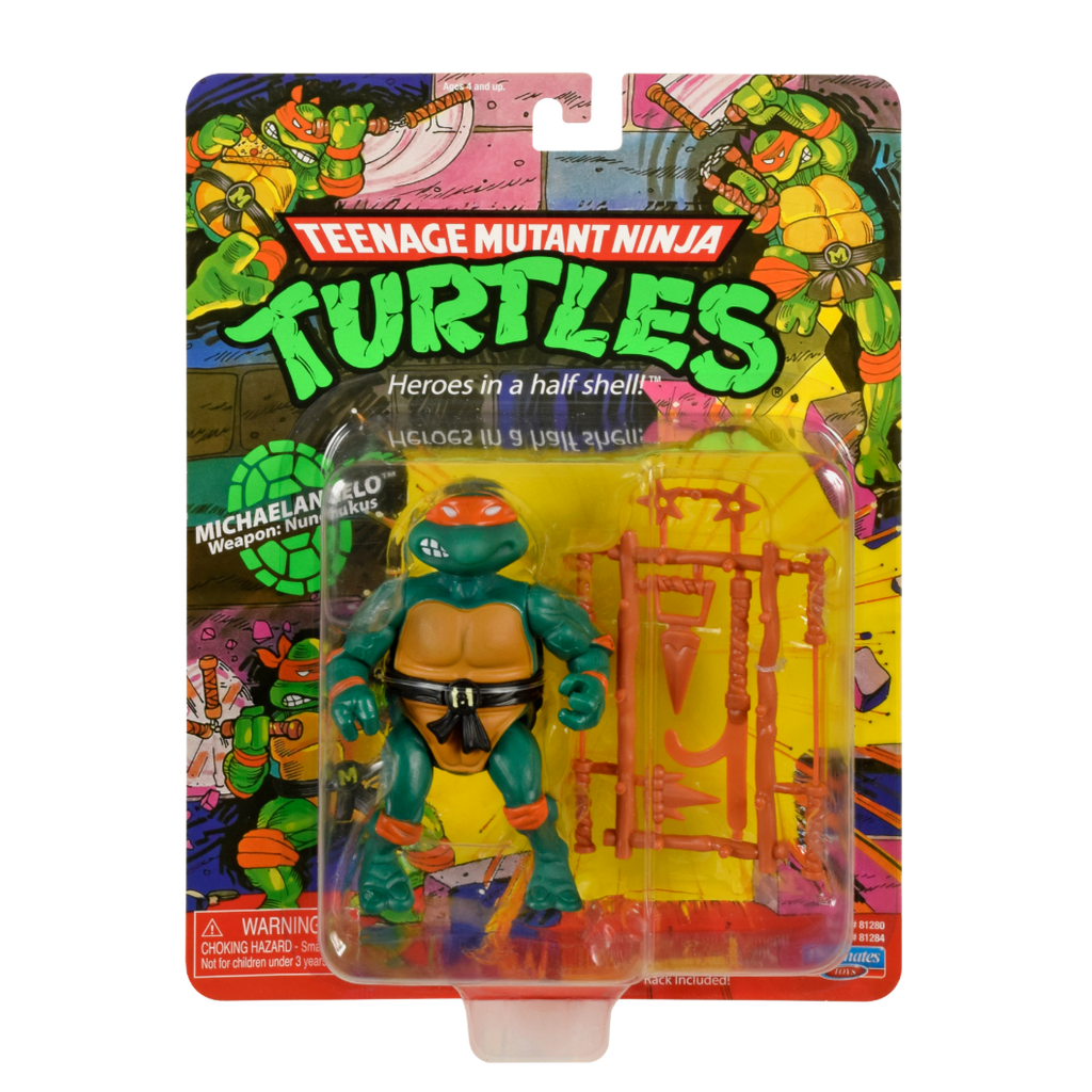 Classic Collection Turtle Figures Michelangelo Classic | Toyworld