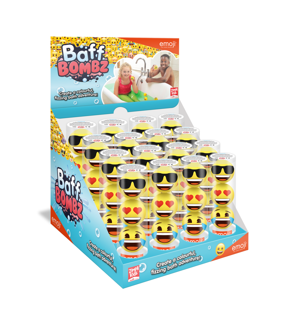 Emoji Baff Bombz Mixed - Toyworld