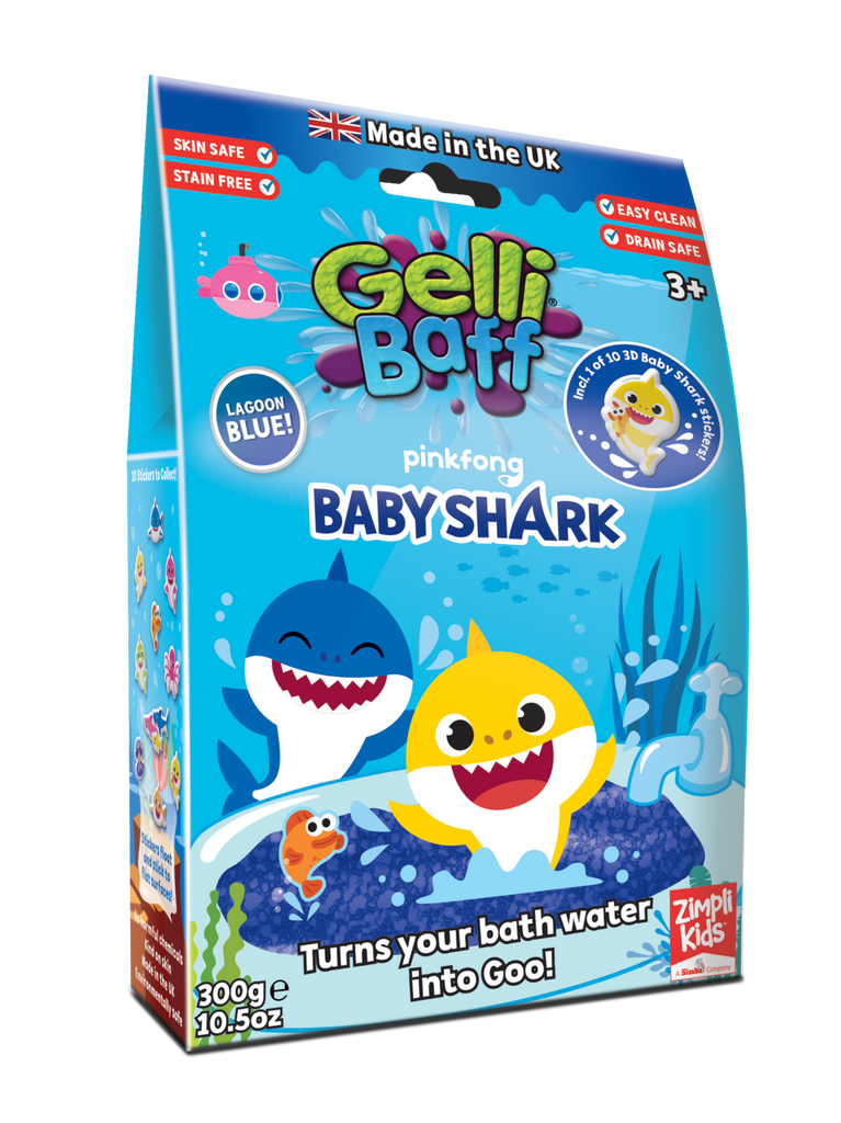 Gelli Baff Blue Baby Shark - Toyworld