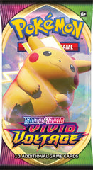 Pokemon Trading Card Game Sword And Shield Vivid Voltage Booster Pack Img 2 - Toyworld