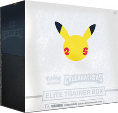 POKEMON TCG CELEBRATIONS ELITE TRAINER BOX