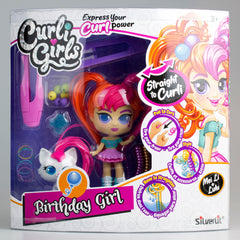 CURLI GIRLS DOLL WITH PET ASSORTED STYLES