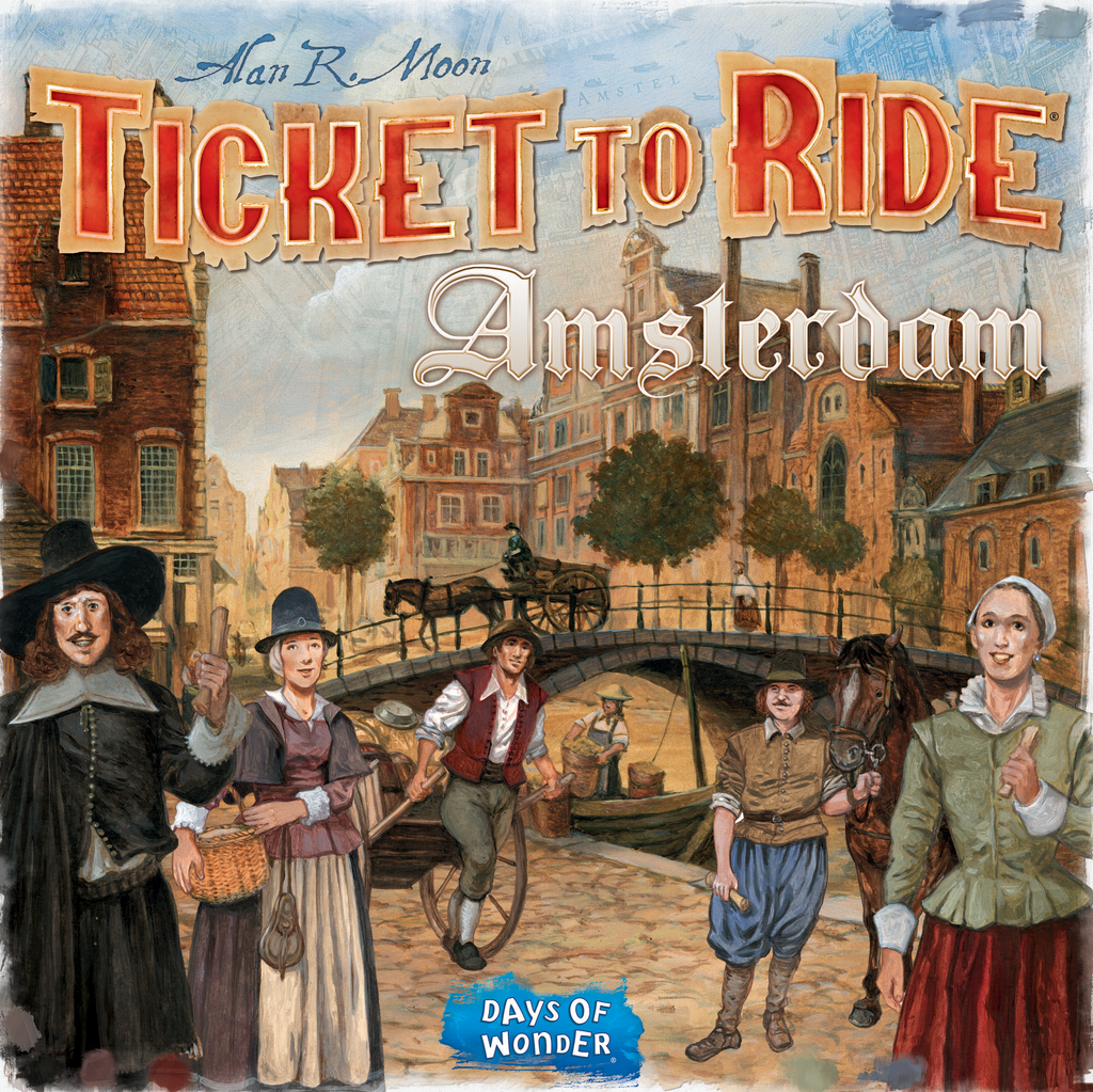 Ticket To Ride Amsterdam - Toyworld