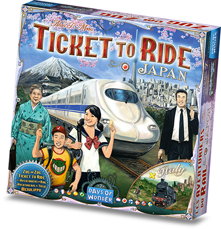 Ticket To Ride Japan & Italy - Toyworld