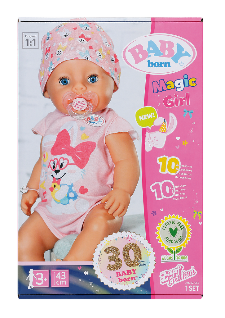 Baby Born Magic Girl | Toyworld