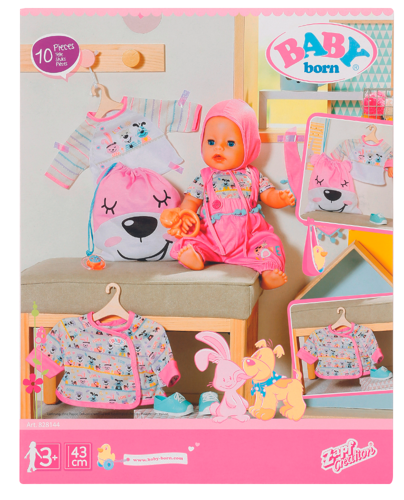 Baby Born Deluxe First Arrival Outfit Set | Toyworld