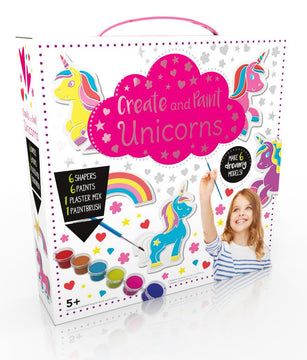 Create & Paint Unicorns Kit - Toyworld