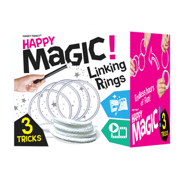 Happy Magic Linking Rings | Toyworld