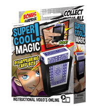 Super Cool Magic Disappearing Card Box - Toyworld