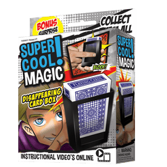 Super Cool Magic Disappearing Card Box - Toyworld